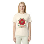 Gift Wrapping Dept. Christmas shirt for Aunt, front, Ivory