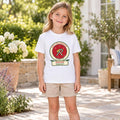 Assistant Head Elf kids Christmas shirt for Big Sister, worn, White