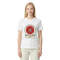 Gift Wrapping Dept. Christmas shirt for Aunt, front, White