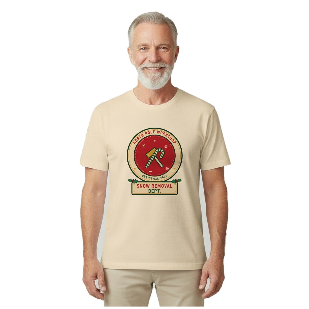 Snow Removal Dept. Christmas Shirt for Grandpa | North Pole Workshop Family Set