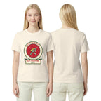 Gift Wrapping Dept. Christmas shirt for Aunt, front and back, Ivory