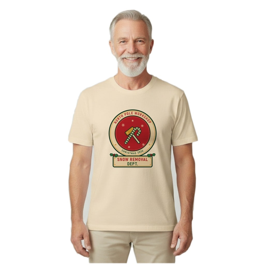Snow Removal Dept. Christmas Shirt for Grandpa | North Pole Workshop Family Set